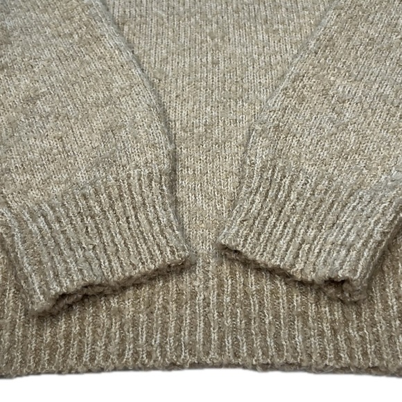 Forever 21 Sweater V Neck Long Sleeve Pullover Plus Size Oatmeal Camel Tan 3X - Picture 8 of 13